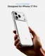 Spigen Ultra Hybrid T Apple iPhone 17 Pro Hoesje MagSafe Transparant Wit afbeelding 5