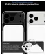 Spigen Ultra Hybrid T iPhone 17 Pro Hoesje MagSafe Back Cover Transparant Wit afbeelding 4