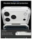 Spigen Ultra Hybrid T iPhone 17 Pro Hoesje MagSafe Back Cover Transparant Wit afbeelding 5