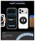 Spigen Ultra Hybrid T iPhone 17 Pro Hoesje MagSafe Back Cover Transparant Wit afbeelding 8
