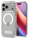 Spigen Ultra Hybrid S MagFit iPhone 17 Pro Hoesje Transparant Wit afbeelding 1