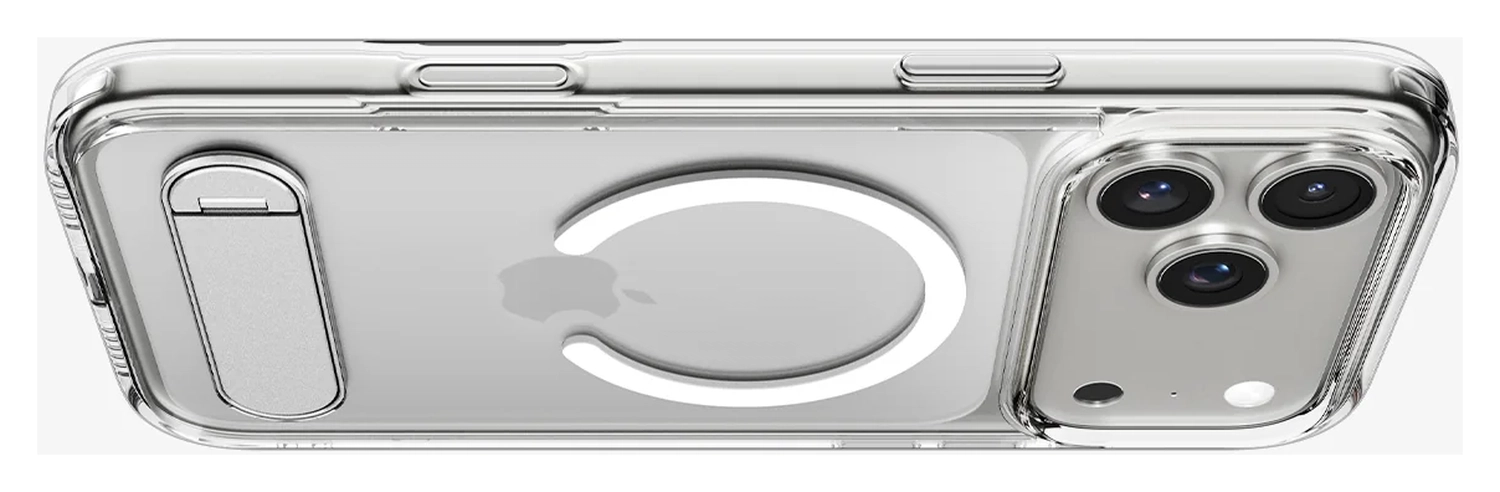 Spigen Ultra Hybrid S MagFit iPhone 17 Pro Hoesje Transparant Wit afbeelding 13