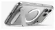Spigen Ultra Hybrid S MagFit iPhone 17 Pro Hoesje Transparant Wit afbeelding 14