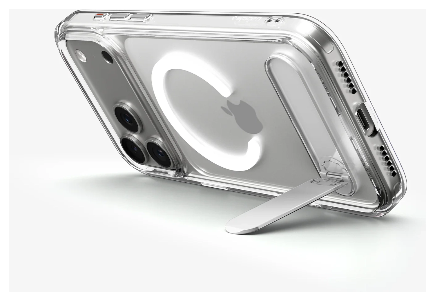 Spigen Ultra Hybrid S MagFit iPhone 17 Pro Hoesje Transparant Wit afbeelding 16