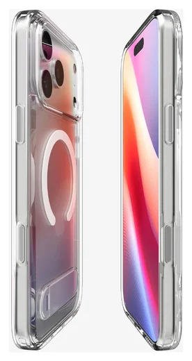Spigen Ultra Hybrid S MagFit iPhone 17 Pro Hoesje Transparant Wit afbeelding 17