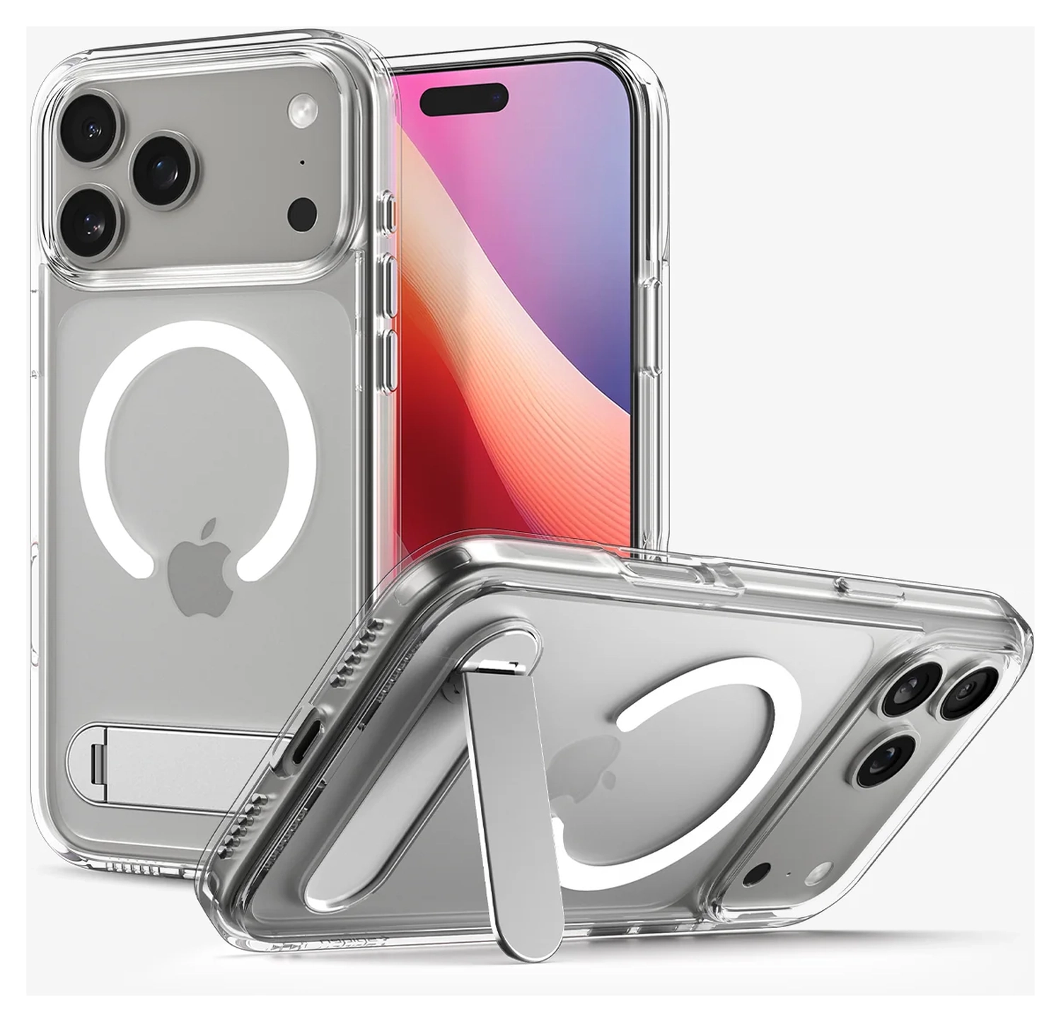 Spigen Ultra Hybrid S MagFit iPhone 17 Pro Hoesje Transparant Wit afbeelding 19