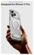 Spigen Ultra Hybrid S MagFit iPhone 17 Pro Hoesje Transparant Wit afbeelding 3