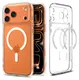 Spigen Ultra Hybrid MagFit iPhone 17 Pro Max Hoesje MagSafe Transparant Wit