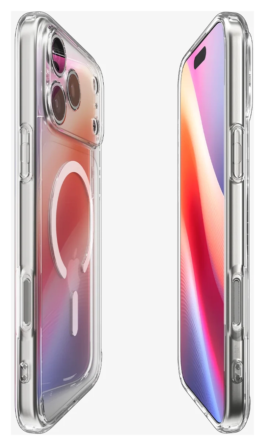 Spigen Ultra Hybrid MagFit iPhone 17 Pro Max Hoesje MagSafe Transparant Wit afbeelding 10
