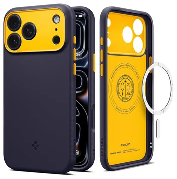 Spigen Nano Pop MagFit iPhone 17 Pro Hoesje MagSafe Back Cover Blauw
