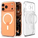 Spigen Ultra Hybrid MagFit iPhone 17 Pro Max Hoesje MagSafe Wit