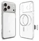 Spigen Ultra Hybrid T iPhone 17 Pro Max Hoesje MagSafe Transparant Wit afbeelding 1
