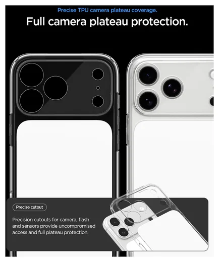 Spigen Ultra Hybrid T iPhone 17 Pro Max Hoesje MagSafe Transparant Wit afbeelding 4