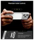 Spigen Ultra Hybrid T iPhone 17 Pro Max Hoesje MagSafe Transparant Wit afbeelding 8