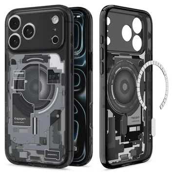Spigen Ultra Hybrid MagFit iPhone 17 Pro Max Hoesje MagSafe Zero One Zwart