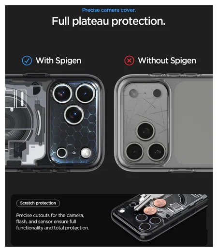 Spigen Ultra Hybrid MagFit iPhone 17 Pro Max Hoesje MagSafe Zero One Zwart afbeelding 5