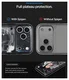 Spigen Ultra Hybrid MagFit iPhone 17 Pro Max Hoesje MagSafe Zero One Zwart afbeelding 5