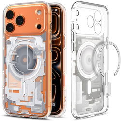 Spigen Ultra Hybrid MagFit iPhone 17 Pro Max Hoesje MagSafe Zero One Wit afbeelding