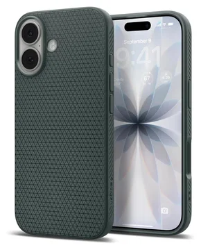 Spigen Liquid Air Apple iPhone 17 Hoesje Back Cover Groen