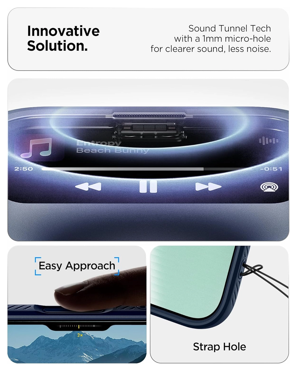 Spigen Liquid Air Apple iPhone Air Hoesje Back Cover Blauw afbeelding 3