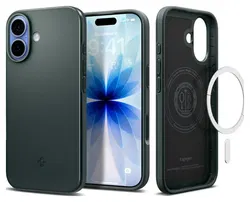 Spigen Thin Fit MagFit iPhone 17 Hoesje MagSafe Back Cover Groen afbeelding