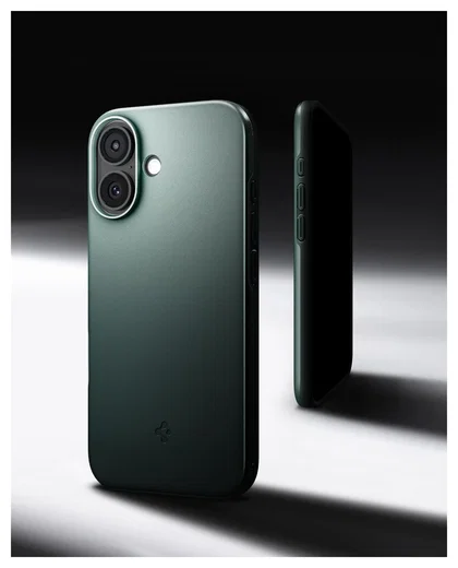Spigen Thin Fit MagFit iPhone 17 Hoesje MagSafe Back Cover Groen afbeelding 7