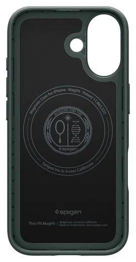 Spigen Thin Fit MagFit iPhone 17 Hoesje MagSafe Back Cover Groen afbeelding 8