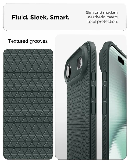 Spigen Liquid Air Apple iPhone Air Hoesje Back Cover Groen afbeelding 4