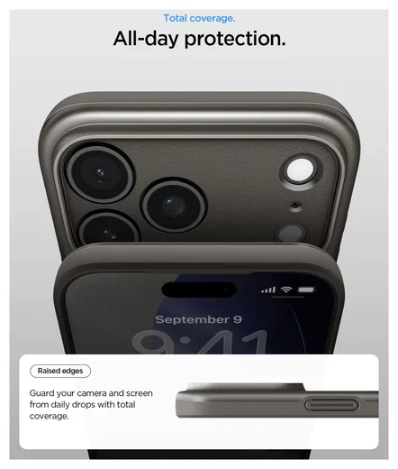 Spigen Thin Fit MagFit iPhone 17 Pro Hoesje MagSafe Back Cover Gunmetal afbeelding 4