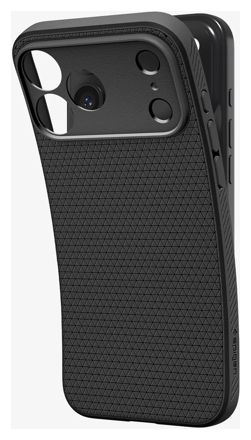 Spigen Liquid Air Apple iPhone 17 Pro Max Hoesje Back Cover Matte Zwart afbeelding 11