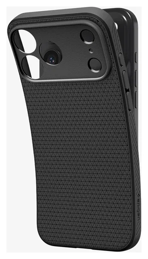 Spigen Liquid Air Apple iPhone 17 Pro Max Hoesje Back Cover Matte Zwart afbeelding 11