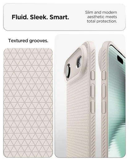 Spigen Liquid Air Apple iPhone Air Hoesje Back Cover Titanium afbeelding 5