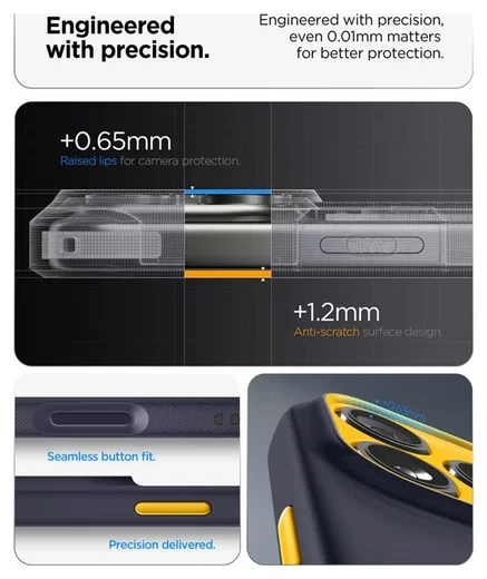 Spigen Nano Pop MagFit iPhone 17 Pro Max Hoesje MagSafe Back Cover Blauw afbeelding 6