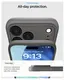 Spigen Rugged Armor MagFit Apple iPhone 17 Pro Max Hoesje MagSafe Grijs afbeelding 4