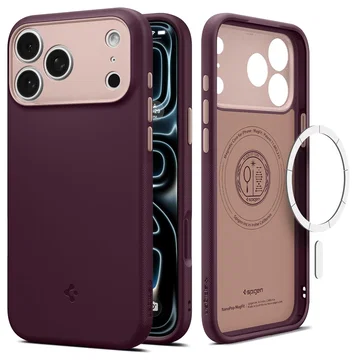 Spigen Nano Pop MagFit iPhone 17 Pro Max Hoesje MagSafe Back Cover Rood