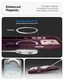 Spigen Nano Pop MagFit iPhone 17 Pro Max Hoesje MagSafe Back Cover Rood afbeelding 7
