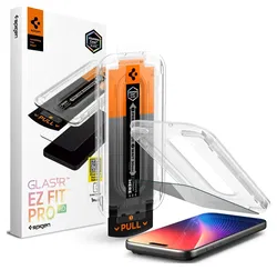 Spigen EZ Fit GLAS.tR Apple iPhone 17 Pro Max Privacy Glass 1-Pack afbeelding