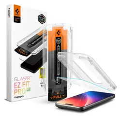 Spigen GLAS.tR EZ Fit iPhone 17 Pro Max Screen Protector 1-Pack afbeelding