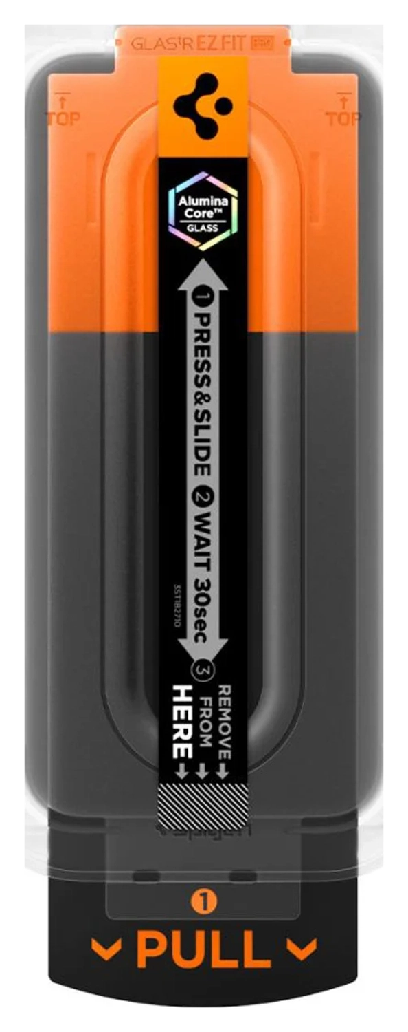 Spigen EZ Fit GLAS.tR Apple iPhone Air Privacy Glass 1-Pack afbeelding 3