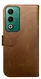 Rosso Element Oppo A5 (2025) Hoesje Book Case Wallet Bruin afbeelding 2