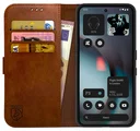 Rosso Element Nothing Phone (3) Hoesje Book Case Wallet Bruin