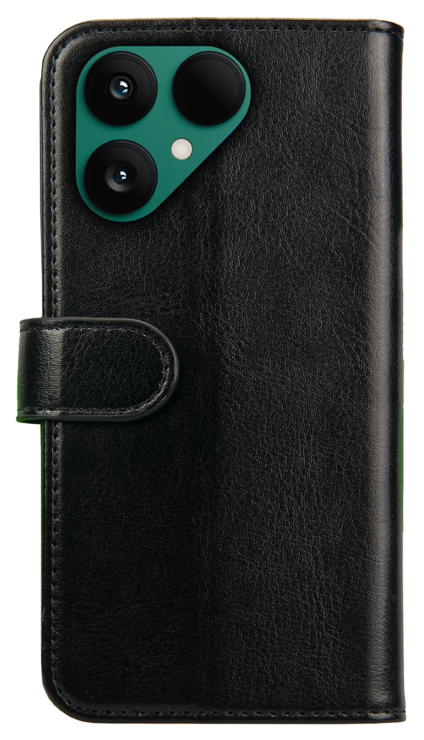 Rosso Element Fairphone 6 Hoesje Book Case Wallet Zwart afbeelding 2