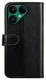 Rosso Element Fairphone 6 Hoesje Book Case Wallet Zwart afbeelding 2