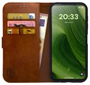 Rosso Element Fairphone 6 Hoesje Book Case Wallet Bruin