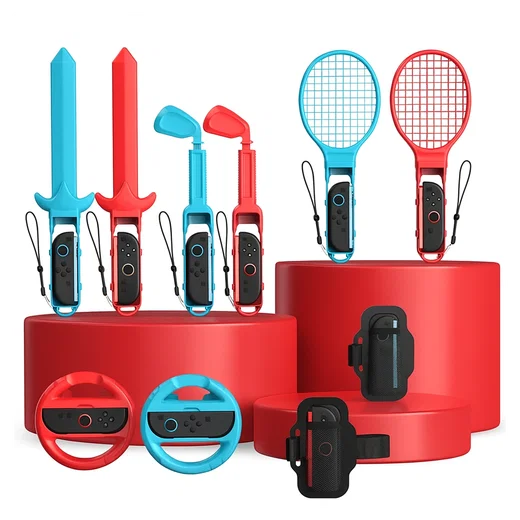 Nintendo Switch / Switch 2 Accessoires Set Bundel voor Sport Games afbeelding 1