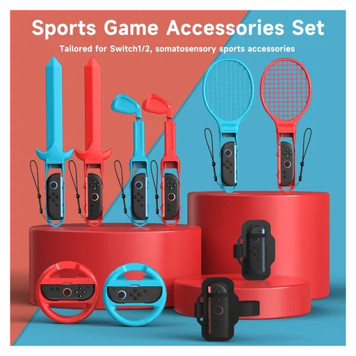 Nintendo Switch / Switch 2 Accessoires Set Bundel voor Sport Games afbeelding 4
