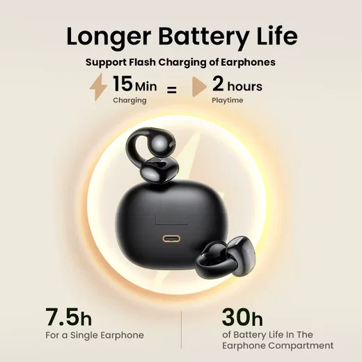 Ugreen Hi Tune True Wireless Headset Bluetooth 5.4 Draadloze Oortjes Wit afbeelding 3