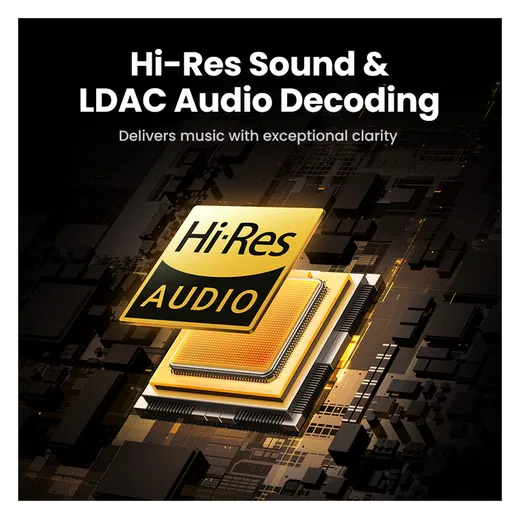 Ugreen Hi Tune Max 5C ANC Draadloze Koptelefoon Hi-Res Audio Blauw afbeelding 3