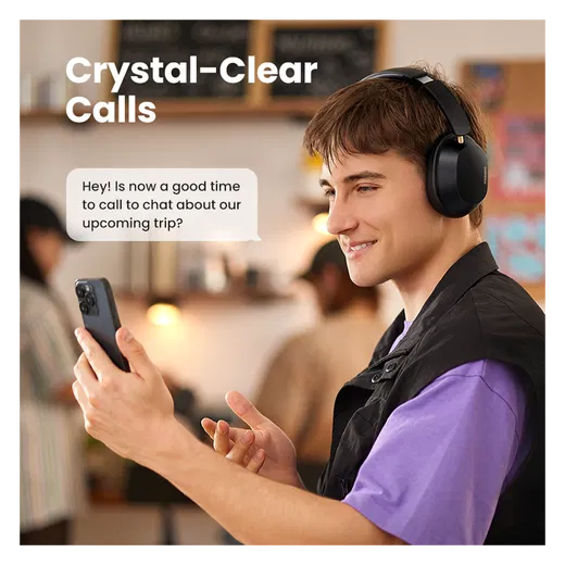 Ugreen Hi Tune Max 5C ANC Draadloze Koptelefoon Hi-Res Audio Blauw afbeelding 4