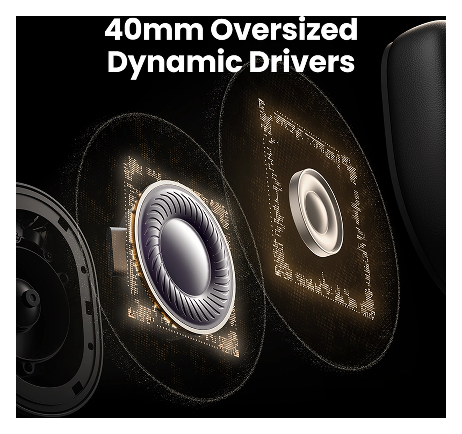 Ugreen Hi Tune Max 5C ANC Draadloze Koptelefoon Hi-Res Audio Blauw afbeelding 6